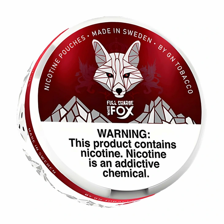 Pungi cu nicotină cu încărcare completă White Fox