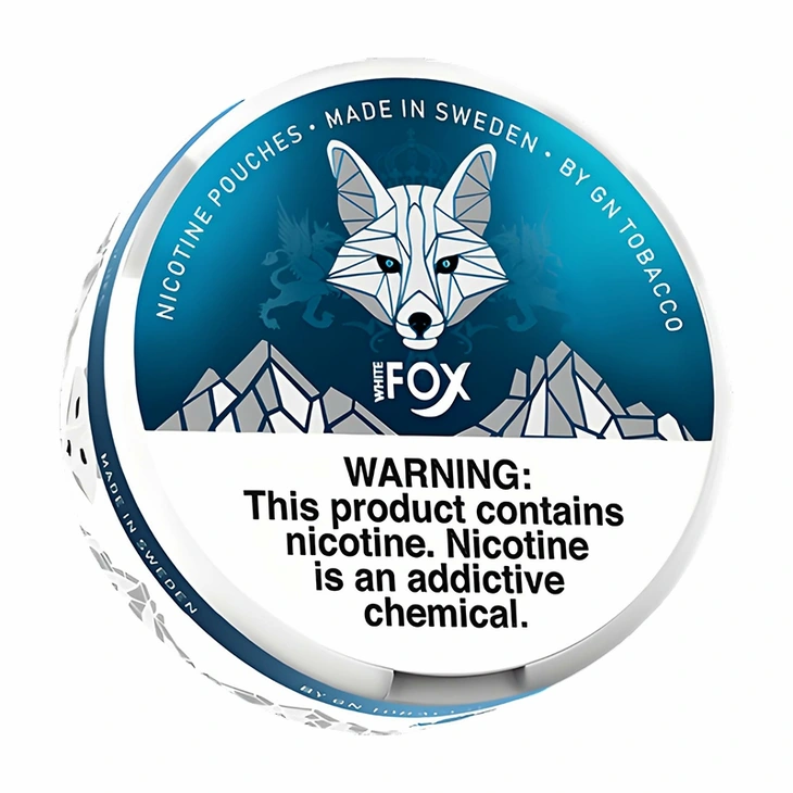 Pungi cu nicotină de mentă White Fox